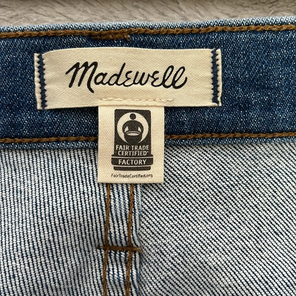 Madewell 10” high-rise ankle skinny jeans, size 32 - Picture 3 of 9